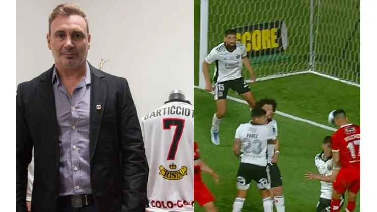 Barti no logra entender los problemas defensivos de Colo Colo a balón parado.