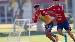 Chile y Perú Sub 23 disputan un amistoso internacional.