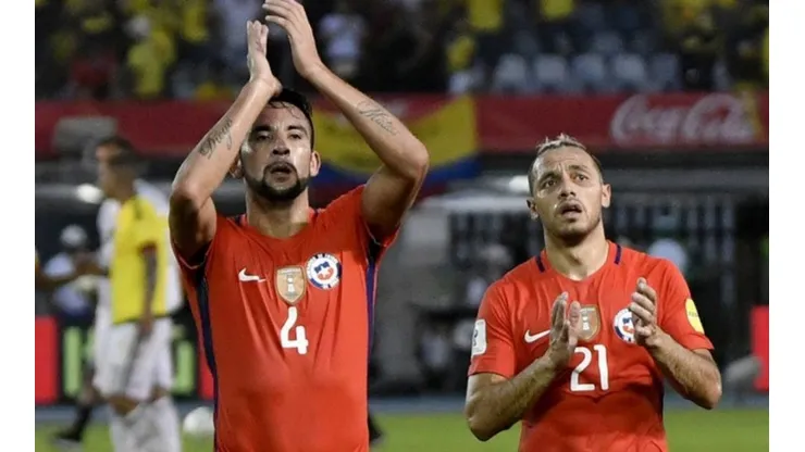 Marcelo Díaz responde de manera cariñosa a publicación de Mauricio Isla e hinchas de Universidad de Chile no se la perdonan a Carepato