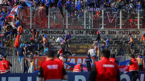 U de Chile condena actos vandálicos y agresión a guardia privado.