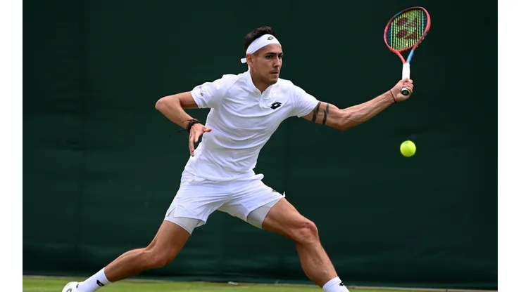 Tabilo también jugó en Wimbledon