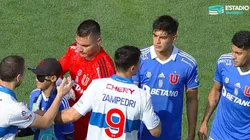 Anibal Ortiz entró con el plantel de la U al Clásico Universitario.