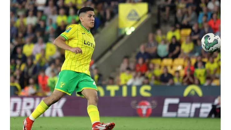 Marcelino Núñez tuvo una 'pre asistencia' en triunfo del Norwich.