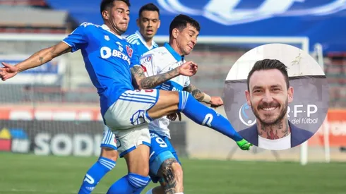 Pinilla le dio duro a la U tras fea caída.