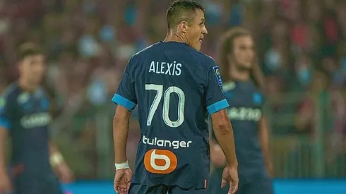 Alexis Sánchez fue titular en el triunfo del Marsella sobre el Nantes.