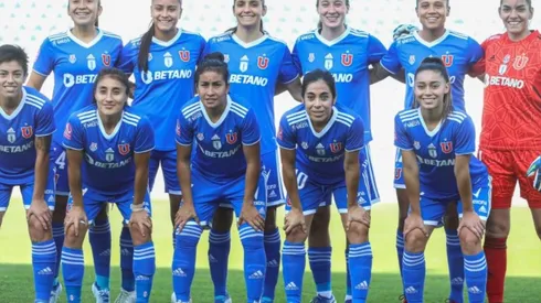 Universidad de Chile femenino también tiene once confirmado para enfrentar a Universidad Católica