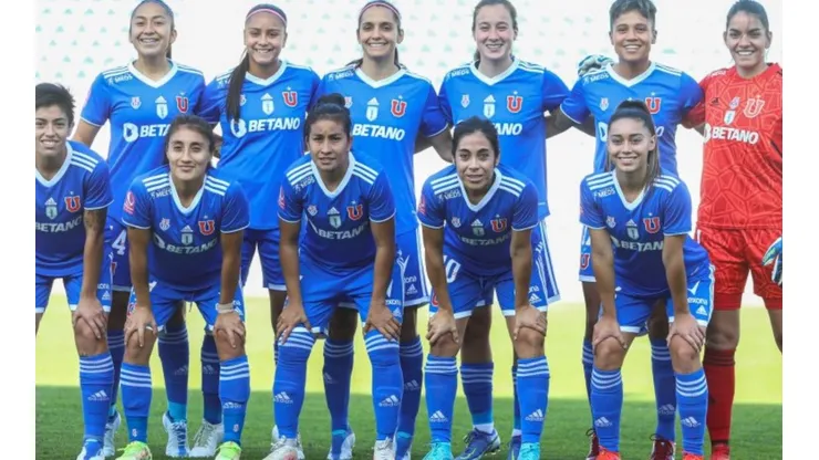 Universidad de Chile femenino también tiene once confirmado para enfrentar a Universidad Católica