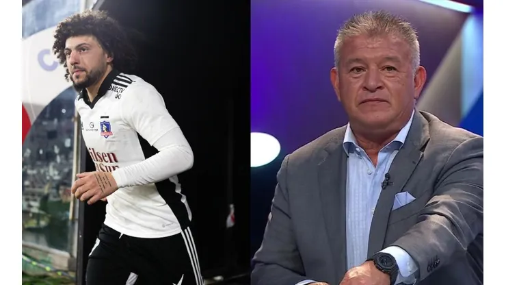 El comentarista fue interrogado por el defensor de Colo Colo y le hizo aquella pregunta