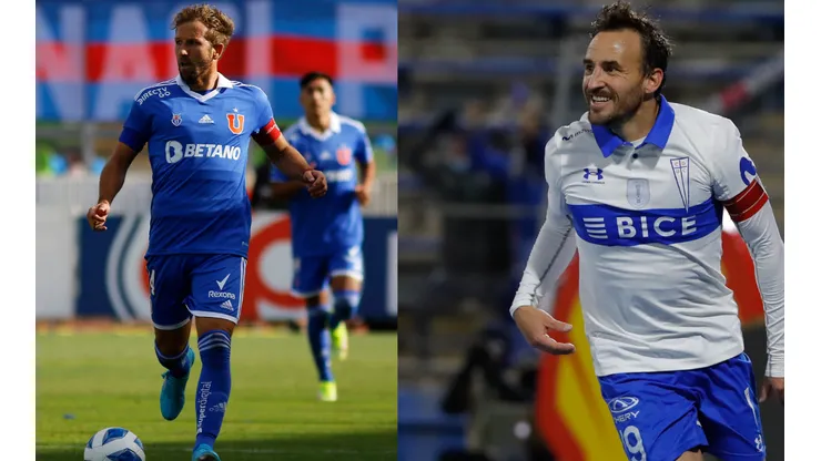 Felipe Seymour y José Pedro Fuenzalida jugarían su último Clásico Universitario entre Universidad de Chile y la UC en el Estadio Nacional