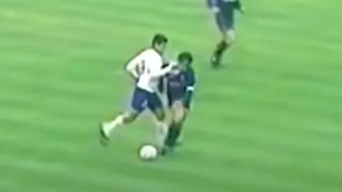 El momento exacto en el cual Acosta golpea de un derechazo a Musrri.