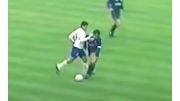 El momento exacto en el cual Acosta golpea de un derechazo a Musrri.