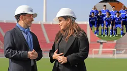 La ministra Alexandra Benado le abrió la puerta a la Universidad de Chile para sus próximos partidos como local en el Estadio Nacional