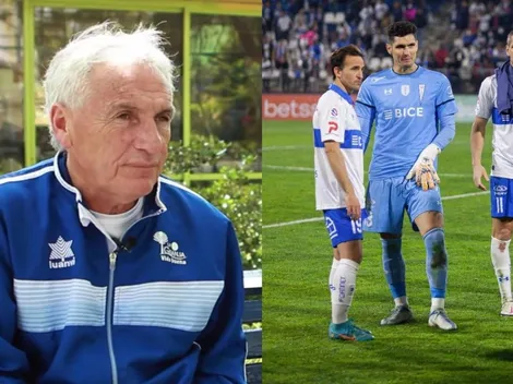 Miguel Ángel Neira está aburrido del juego mostrado por la UC