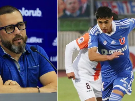 Goldberg extasiado con Osorio en la U: "Parece que todo le flota"