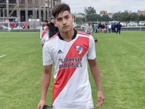 Subiabre, la joya que la rompe en las inferiores de River Plate y está en la Rojita