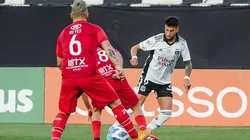 Lucero le da tranquilidad a Colo Colo y descarta una lesión de gravedad.