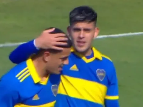 Brandon Cortés deslumbra en Boca con otro golazo