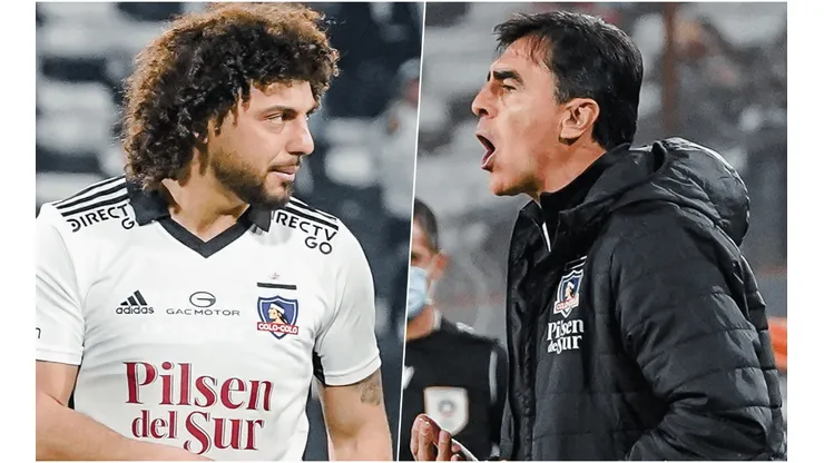 Falcón y Quinteros se enfrascaron en nuevo cruce durante eliminación de Colo Colo.