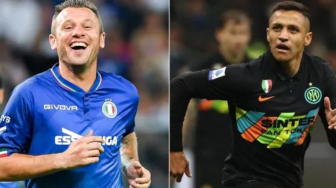 Antonio Cassano salió al rescate de Alexis Sánchez nuevamente