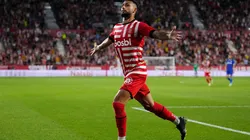 Valentín Castellanos anota su primer tanto en España