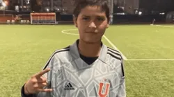 Habla la mamá del pequeño arquero de Universidad de Chile tras ser dado de alta: "Lo único que quiere mi hijo es volver a jugar en la U"