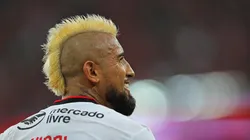 Arturo Vidal protagonizó su primera polémica en la cancha con un penal no sancionado al chileno, que sí reclamó todo el Palmeiras en el Brasileirao