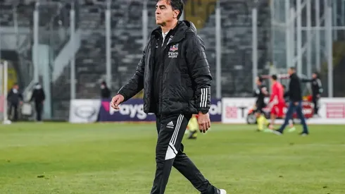 Quinteros explica las razones de la eliminación de Colo Colo en Copa Chile.