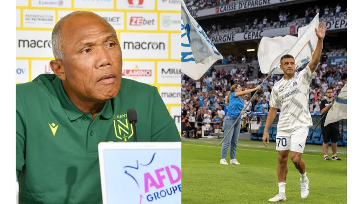 Antoine Kombouaré le entregó todo el amorcito a Alexis Sánchez y alabó el nivel del chileno en el Olympique Marsella