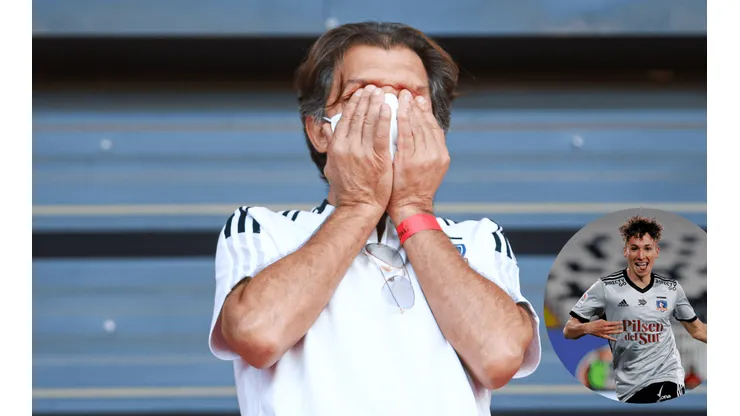 Aníbal Mosa quedó triste por el adiós anticipado de Luciano Arriagada y lamentó que Blanco y Negro no pudiera retener al delantero en Colo Colo
