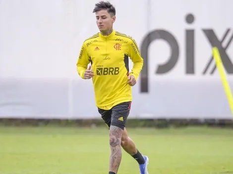 Pulgar es convocado y podría debutar en Flamengo en partidazo con Palmeiras