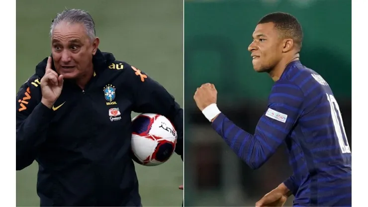 Tite le respondió con todo a Mbappé
