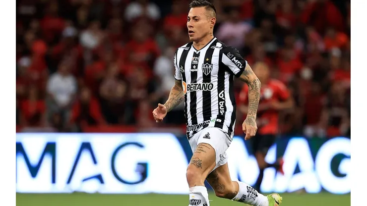 Vargas llegó en 2020 al Atlético Mineiro