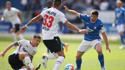 Charles Aránguiz fue el autor del gol contra el Augsburgo