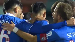 La U se colocaba en ventaja con un autogol