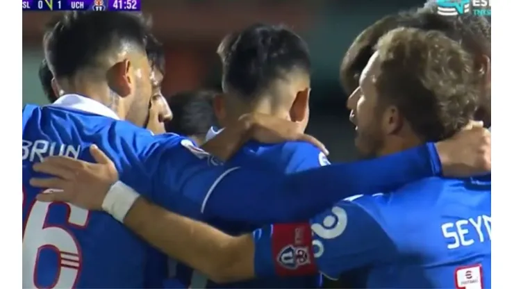 La U se colocaba en ventaja con un autogol
