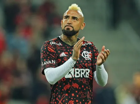 Prensa brasileña desata su locura por partidazo de Vidal en clasificación de Flamengo
