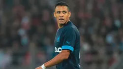 Alexis Sánchez jugó 45 minutos en su debut con el Marsella ante el Brest.