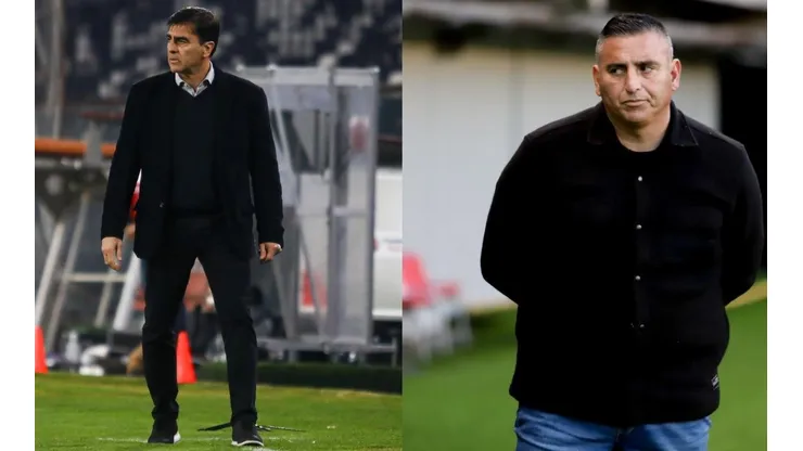 Ambos DTs se verán las caras este domingo en el Estadio Monumental.