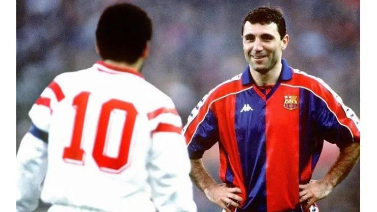 Hristo Stoichkov aún llora la partida de Diego Maradona