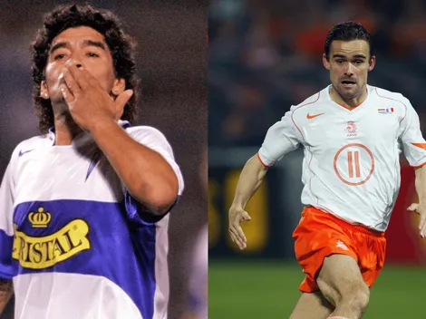 De Maradona a Overmars: los ídolos que la rompieron en San Carlos de Apoquindo