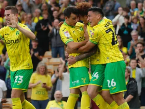 Núñez fue titular en la primera victoria del Norwich en la Championship