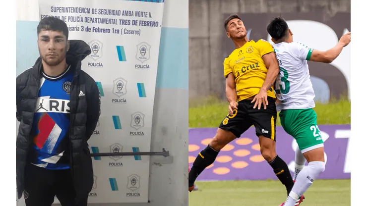 Ezequiel Cirigliano fue pretendido por la UC y jugó en San Luis tras su formación en River Plate. El jugador fue sorprendido robando y con armas en Argentina