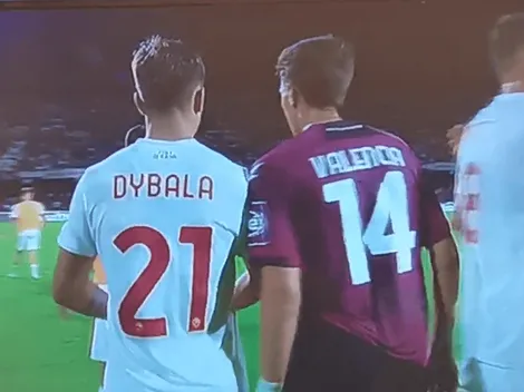 Valencia no se va con las manos vacías y cambia camiseta con Dybala
