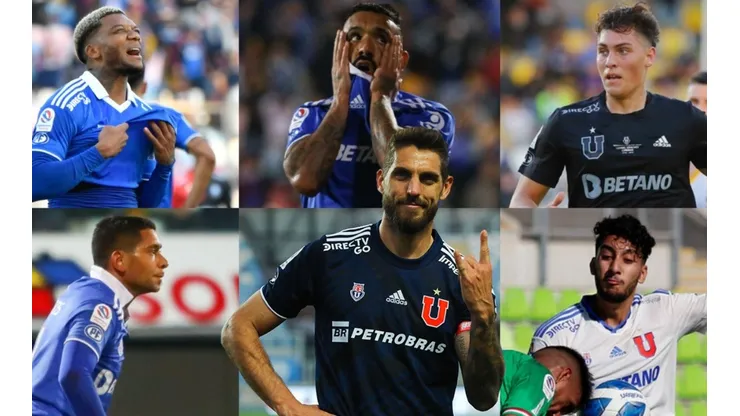 El Fantasma de Joaquín Larrivey en Universidad de Chile: Entre Ronnie Fernández, Cristián Palacios y Junior Fernandes no alcanzan la cuota de gol del argentino