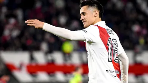 Solari fue figura ayer en el triunfo de River Plate.