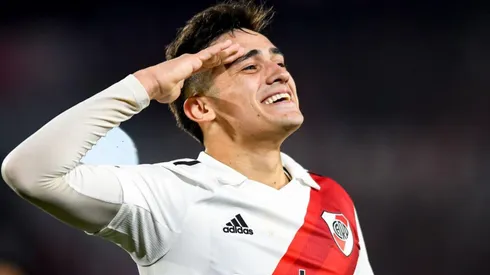 Pablo Solari vive un sueño junto a River Plate.