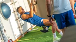 Alexis Sánchez trabajó duro para poder ser titular o debutar esta tarde con el Olympique Marsella