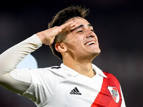 Solari convierte dos goles y vuelve locos a los hinchas de River Plate