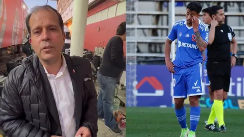 Lorca en modo hincha tras el mal momento de la U