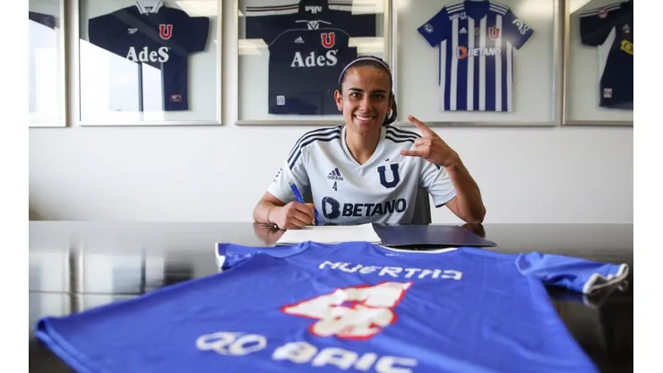 ¡Ahí llego yo! Universidad de Chile Femenino presenta a su nueva refuerzo, la colombiana Gabriela Huertas